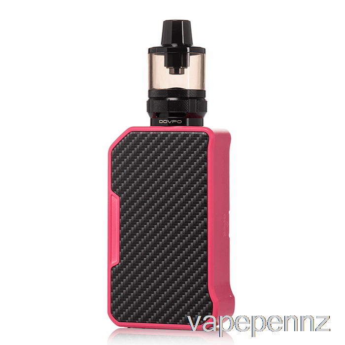 DOVPO MVP 220W Starter Kit Carbon Fiber Pink VAPE NZ